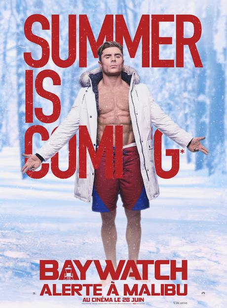 Affiches personnages VF pour Baywatch : Alerte à Malibu de Seth Gordon