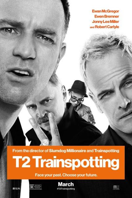 Nouvelle affiche UK pour T2 Trainspotting de Danny Boyle