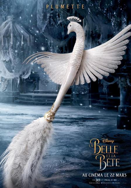 Nouvelles affiches personnages VF pour La Belle et la Bête de Bill Condon
