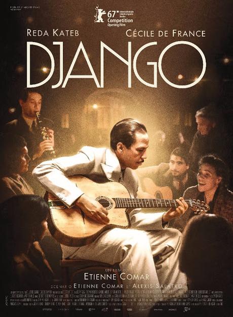 Affiche pour le biopic Django de Etienne Comar