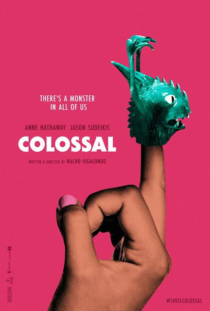Affiche teaser US pour Colossal de Nacho Vigalando Affiche teaser US pour Colossal de Nacho Vigalando