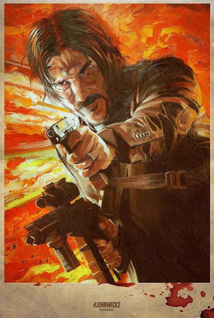 Affiches collectors et nouvel extrait pour John Wick 2 de Chad Stahelski Affiches collectors et nouvel extrait pour John Wick 2 de Chad Stahelski