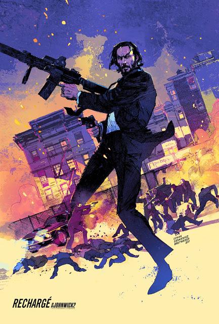 Affiches collectors et nouvel extrait pour John Wick 2 de Chad Stahelski Affiches collectors et nouvel extrait pour John Wick 2 de Chad Stahelski