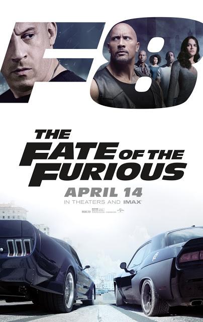 Nouvelle affiche US pour Fast and Furious 8 de F. Gary Gray