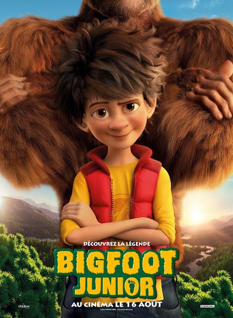 Affiche VF pour Bigfoot Junior de Ben Stassen et Jérémie Degruson