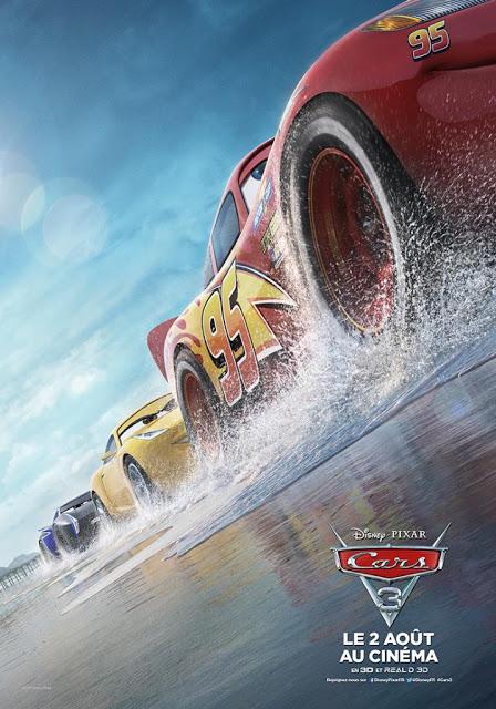 Nouvelles affiches VF pour Cars 3 de Brian Fee