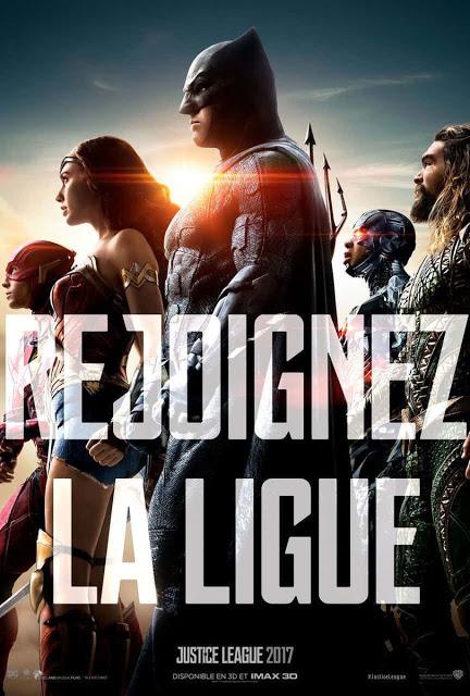 Nouvelle affiche VF pour Justice League de Zack Snyder