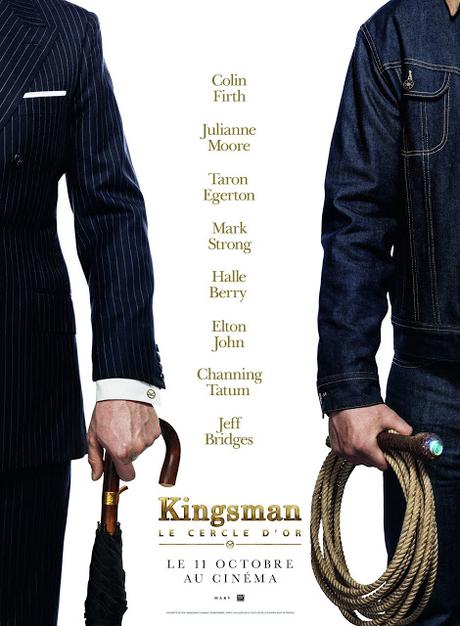 Nouvelles images et affiche VF pour Kingsman : The Golden Circle de Matthew Vaughn