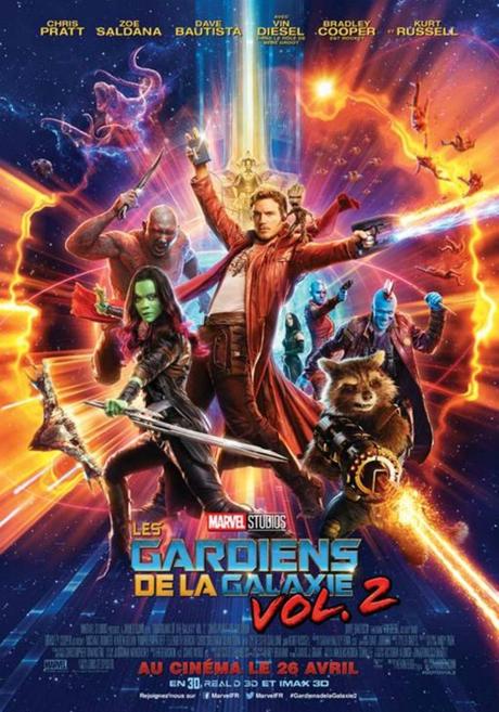 Critique : Les Gardiens de la Galaxie Volume 2 de James Gunn