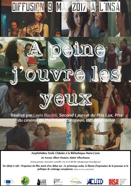 Mardi 9 mai, projection-débat « A peine j’ouvre les yeux » à l’INSA