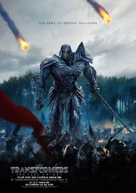 Nouvelles affiches US et VF pour Transformers : The Last Knight