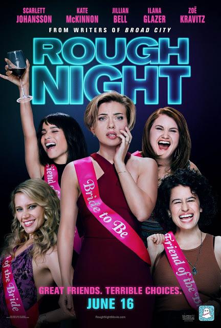 Nouvelles affiches US et VF pour #Pire Soirée (Rough Night) de Lucia Aniello