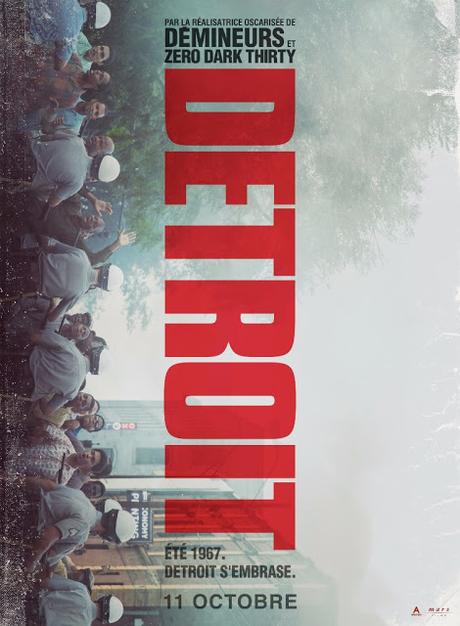 Affiche VF pour Detroit de Kathryn Bigelow