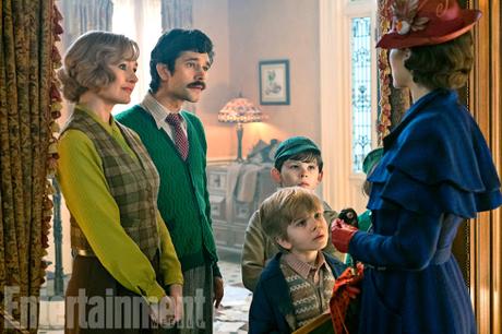 Nouvelles images officielles pour Mary Poppins Returns de Rob Marshall