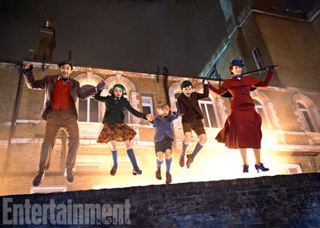 Nouvelles images officielles pour Mary Poppins Returns de Rob Marshall