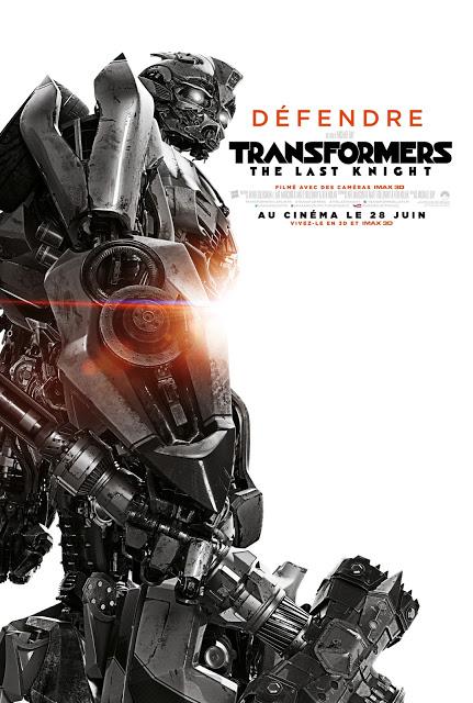 Bande annonce ultime VF et affiches personnages pour Transformers : The Last Knight