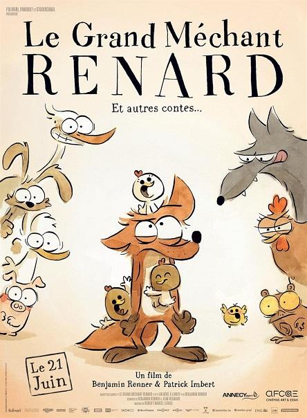 Critique : Le Grand Méchant Renard et autres contes de Benjamin Renner et Patrick Imbert