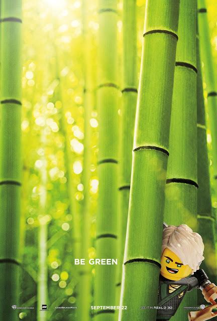 Nouvelles affiches personnages US pour LEGO Ninjago, Le Film de Charlie Bean