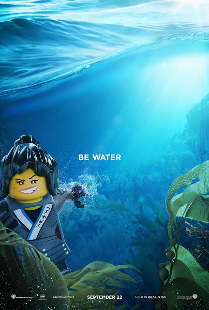 Nouvelles affiches personnages US pour LEGO Ninjago, Le Film de Charlie Bean