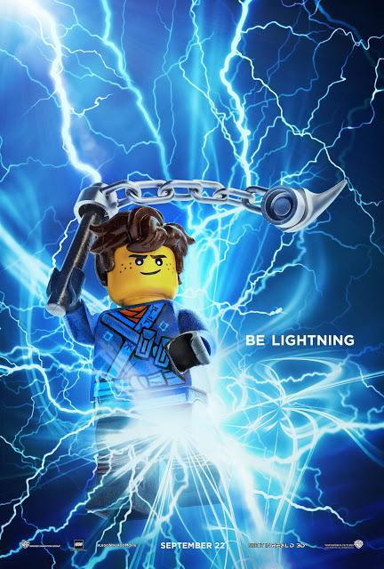 Nouvelles affiches personnages US pour LEGO Ninjago, Le Film de Charlie Bean