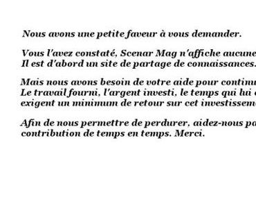 INTRIGUE : QUESTION DE SURVIE