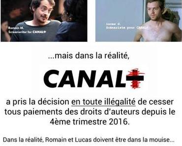 Canal + croit pouvoir racketter les scénaristes