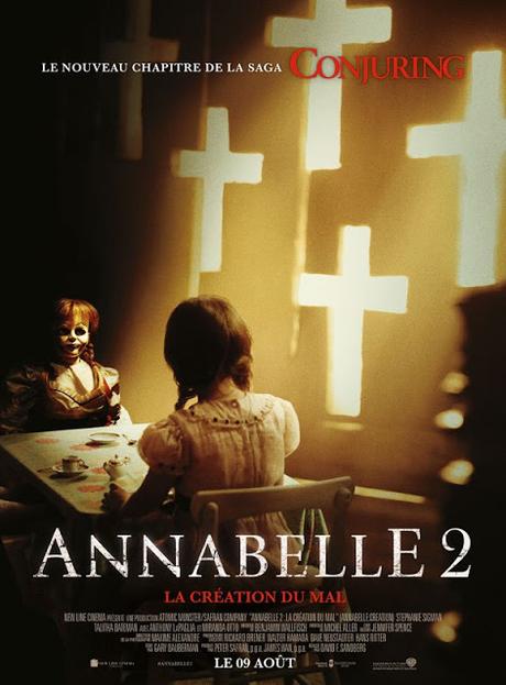 Affiche VF définitive pour Annabelle 2 : La Création du Mal de David F. Sandberg