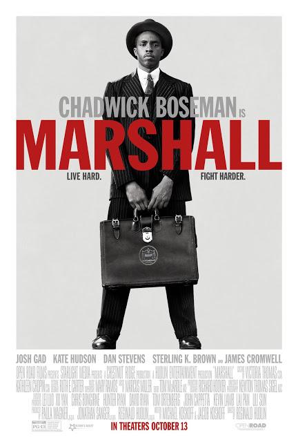 Nouvelle affiche US pour Marshall de Reginald Hudlin Nouvelle affiche US pour Marshall de Reginald Hudlin