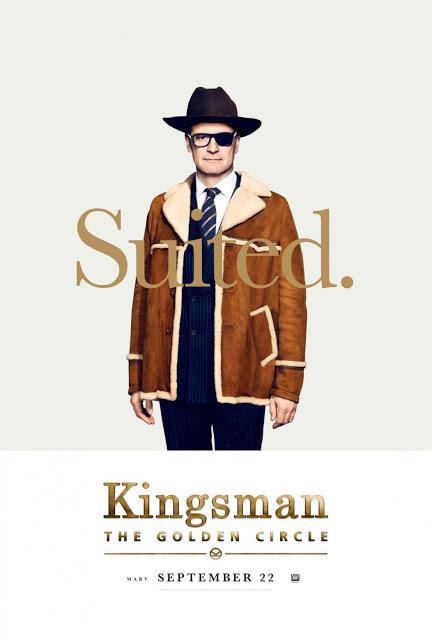 Affiches personnages US pour Kingsman : The Golden Circle de Matthew Vaughn Affiches personnages US pour Kingsman : The Golden Circle de Matthew Vaughn