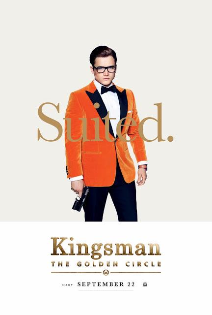 Affiches personnages US pour Kingsman : The Golden Circle de Matthew Vaughn Affiches personnages US pour Kingsman : The Golden Circle de Matthew Vaughn