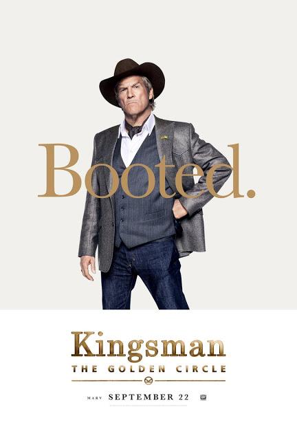Affiches personnages US pour Kingsman : The Golden Circle de Matthew Vaughn Affiches personnages US pour Kingsman : The Golden Circle de Matthew Vaughn