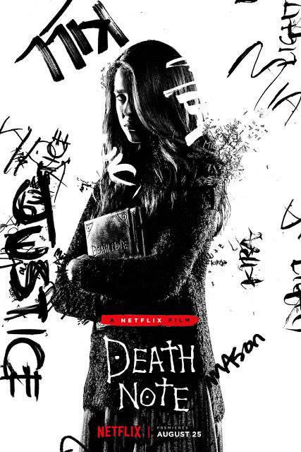 Affiches personnages US pour Death Note signé Adam Wingard Affiches personnages US pour Death Note signé Adam Wingard