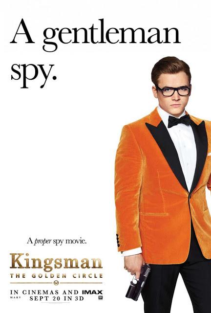 Nouvelles affiches personnages US pour Kingsman : The Golden Circle signé Matthew Vaughn