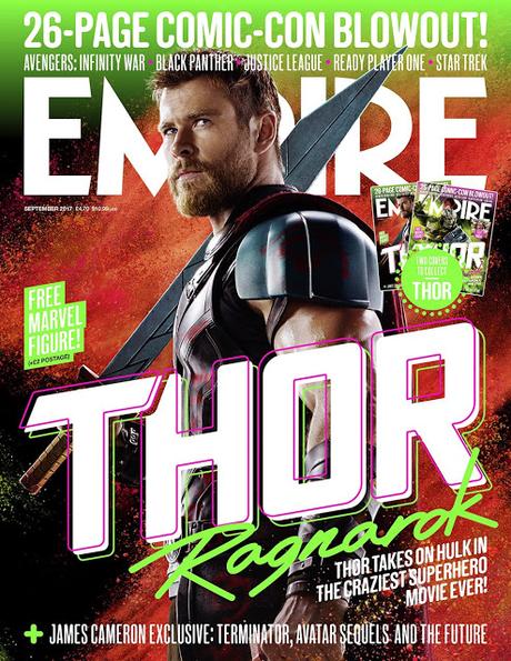Thor : Ragnarok squatte la couverture du dernier Empire Magazine