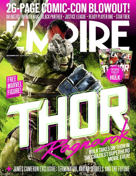 Thor : Ragnarok squatte la couverture du dernier Empire Magazine