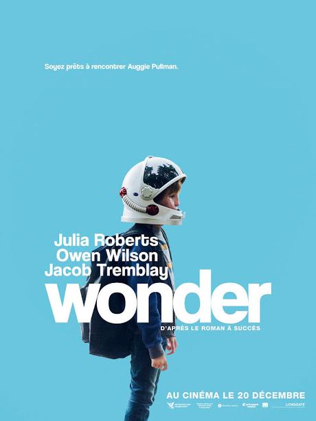 Nouvelle affiche VF pour Wonder de Stephen Chbosky