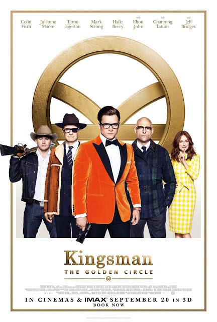 Nouvelle affiche UK pour Kingsman : The Golden Circle de Matthew Vaughn