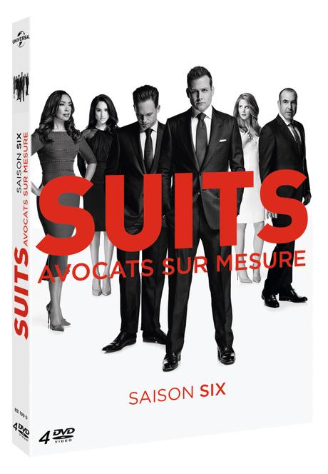 SUITS AVOCATS SUR MESURE (Concours) 2 Coffrets 4 DVD Saison 6 à gagner