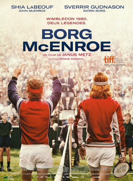 Nouvelle affiche VF pour Borg Vs McEnroe de Janus Metz Pedersen