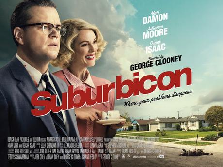 Nouvelle affiche UK pour Bienvenue à Suburbicon de George Clooney