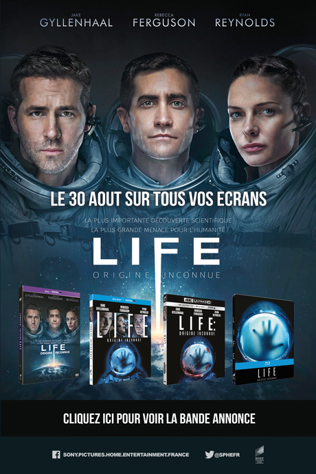 LIFE : ORIGINE INCONNUE (Concours) 2 Blu-Ray + 1 Thermos à gagner