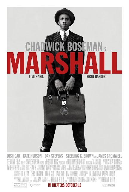 Nouveau trailer pour Marshall de Reginald Hudlin