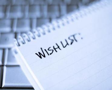 Wish-list (et bonnes résolutions) de rentrée