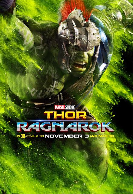 Nouvelles affiches personnages US pour Thor : Ragnarok de Taika Waititi
