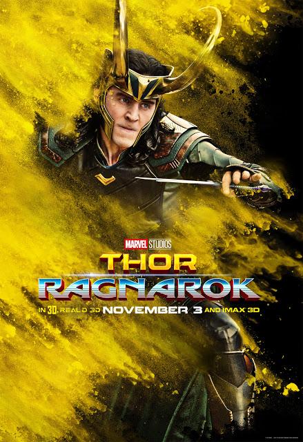 Nouvelles affiches personnages US pour Thor : Ragnarok de Taika Waititi