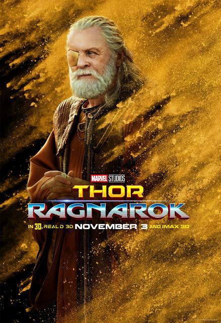 Nouvelles affiches personnages US pour Thor : Ragnarok de Taika Waititi