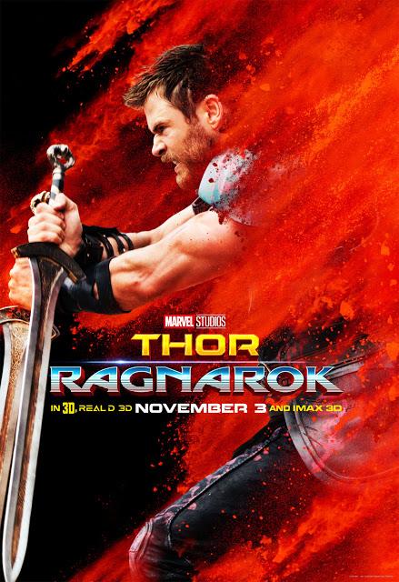 Nouvelles affiches personnages US pour Thor : Ragnarok de Taika Waititi