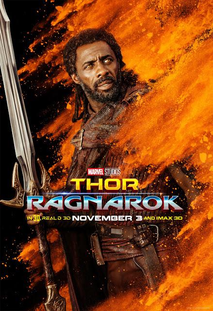 Nouvelles affiches personnages US pour Thor : Ragnarok de Taika Waititi