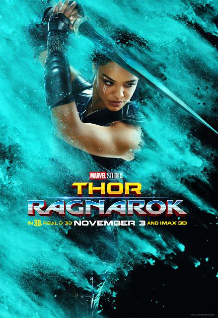 Nouvelles affiches personnages US pour Thor : Ragnarok de Taika Waititi