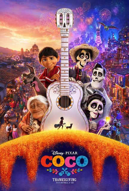 Nouvelle affiche US pour Coco de Lee Unkrich